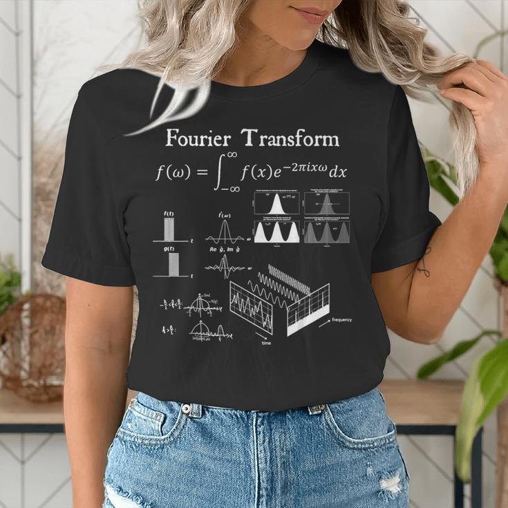 Fourier Transform Signal Science Math Teacher Nerdy Women's T-Shirt, Science Teacher Shirts, funny gift Fourier Transform Signal Science Math Teacher Nerdy Women's T-Shirt, Science Teacher Shirts, funny gift