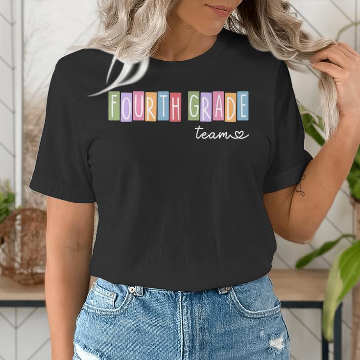 Fourth Grade Team 4th Grade Teacher Girls Boys Women's T-Shirt, 4th Grade Teacher Shirts, funny gift Fourth Grade Team 4th Grade Teacher Girls Boys Women's T-Shirt, 4th Grade Teacher Shirts, funny gift