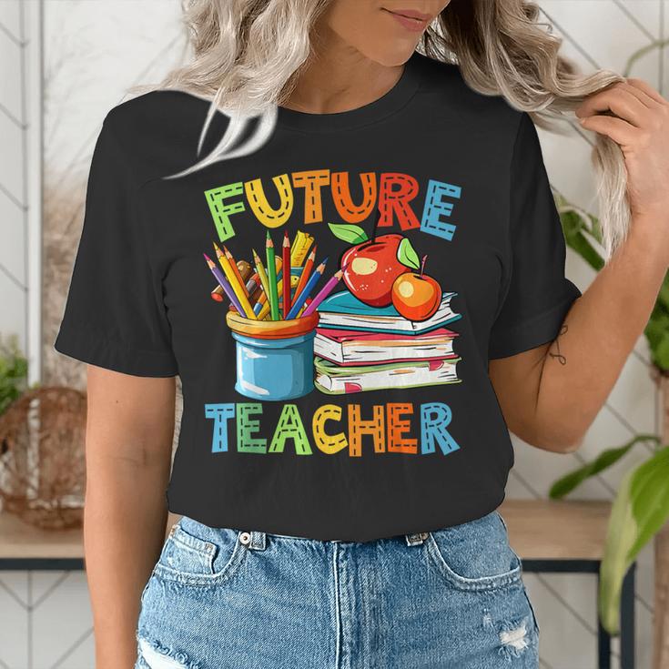 Future Teacher Costume For Kids Back To School Boy Girl Women's T-Shirt, Future Teacher Shirts, funny gift Future Teacher Costume For Kids Back To School Boy Girl Women's T-Shirt, Future Teacher Shirts, funny gift