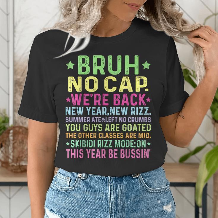 Gen A Slang Teachers Happy 1st Day Of School 2025 Students Women's T-Shirt, funny gift Gen A Slang Teachers Happy 1st Day Of School 2025 Students Women's T-Shirt, funny gift