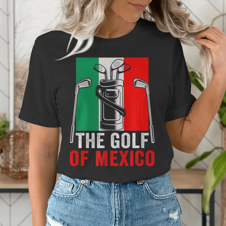 The Golf Of Mexico Golf Player Golf Teacher Golfer For Men Women Women's T-Shirt, funny gift