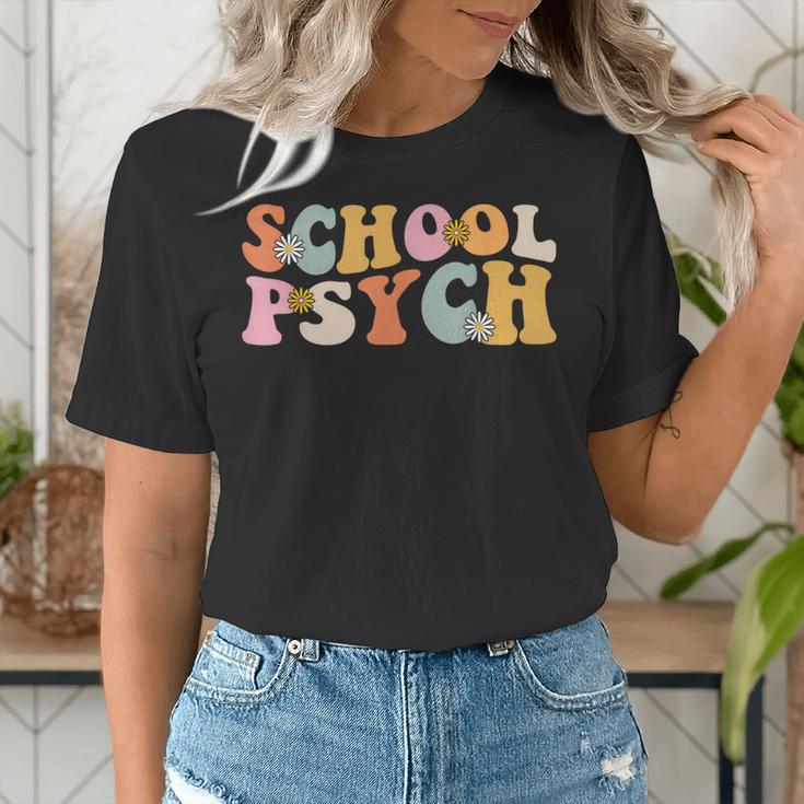 Groovy Retro School Psych Teacher School Psychologist For Men Women Girls Kids Women's T-Shirt, Groovy Teacher Shirts, funny gift Groovy Retro School Psych Teacher School Psychologist For Men Women Girls Kids Women's T-Shirt, Groovy Teacher Shirts, funny gift