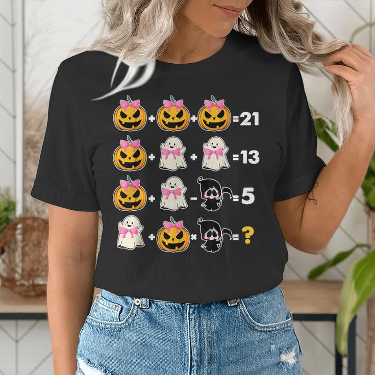 Halloween Math Teacher Men Women Order Of Operations Women's T-Shirt, funny gift Halloween Math Teacher Men Women Order Of Operations Women's T-Shirt, funny gift