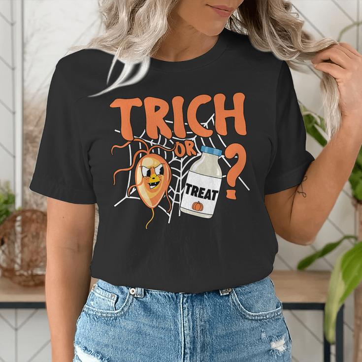 Halloween Medical Lab Science Microbiology Scientist Teacher Men Women Women's T-Shirt, Science Teacher Shirts, funny gift Halloween Medical Lab Science Microbiology Scientist Teacher Men Women Women's T-Shirt, Science Teacher Shirts, funny gift