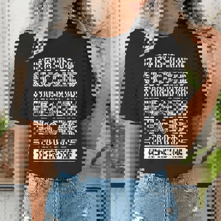 Health Teacher Tshirt Appreciation For Men Women Women&#x27;s T-Shirt, funny gift