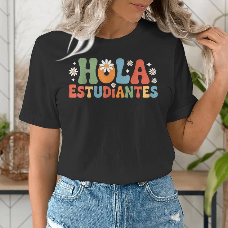 Hola Estudiantes Spanish Teacher Women's T-Shirt, funny gift Hola Estudiantes Spanish Teacher Women's T-Shirt, funny gift