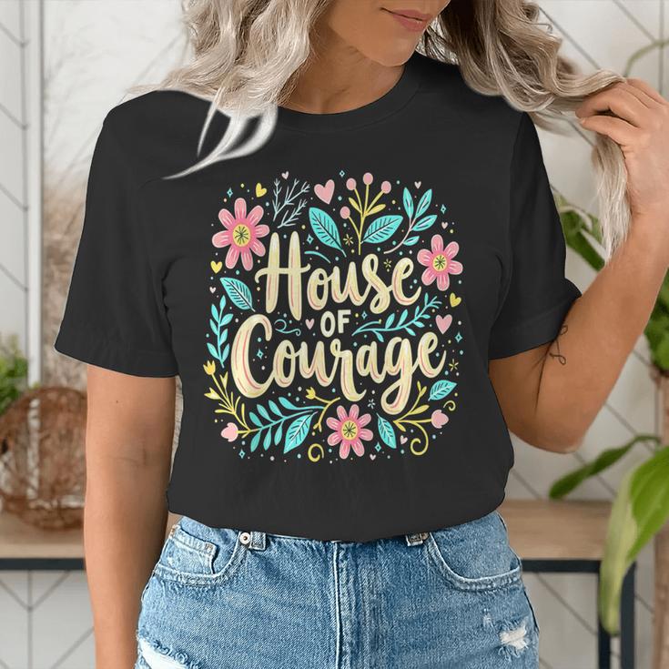 House Of Courage Flowers RCA School Teacher Student Tee Women's T-Shirt, funny gift House Of Courage Flowers RCA School Teacher Student Tee Women's T-Shirt, funny gift