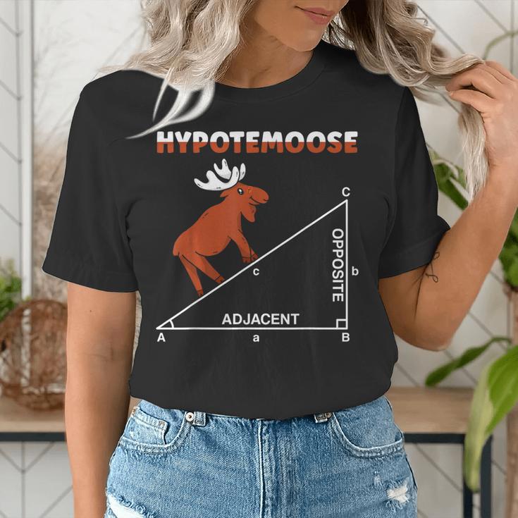 Hypotemoose Mathematics Teacher Mathematician Math Geek Women's T-Shirt, funny gift Hypotemoose Mathematics Teacher Mathematician Math Geek Women's T-Shirt, funny gift