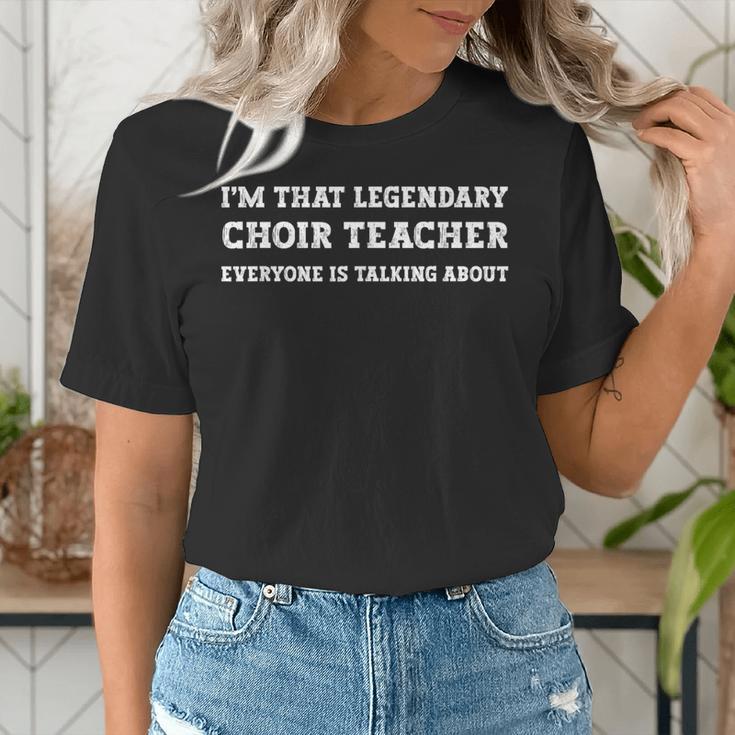 I'm That Legendary Choir Teacher Women's T-Shirt, funny gift I'm That Legendary Choir Teacher Women's T-Shirt, funny gift