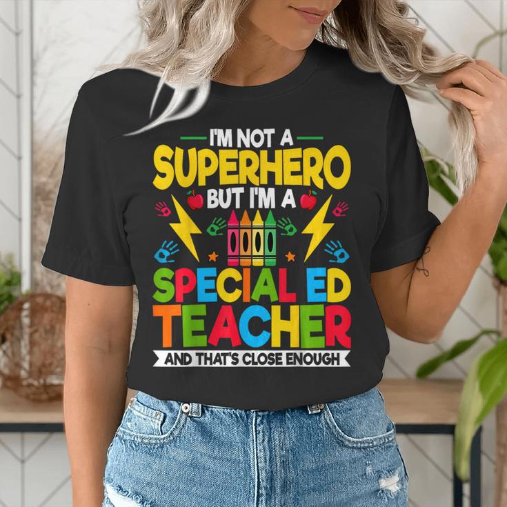 I'm Not a Superhero But I'm a SPED Special Education Teacher Women's T-Shirt, funny gift I'm Not a Superhero But I'm a SPED Special Education Teacher Women's T-Shirt, funny gift