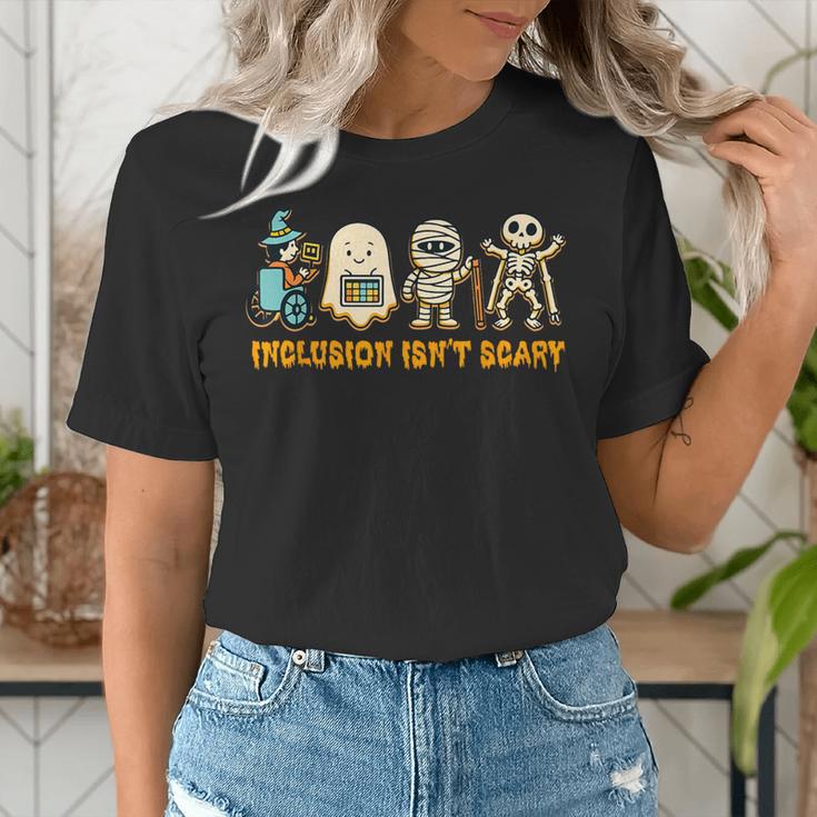 Inclusion Isn't Scary Halloween Sped Teacher Women Men Women's T-Shirt, funny gift Inclusion Isn't Scary Halloween Sped Teacher Women Men Women's T-Shirt, funny gift