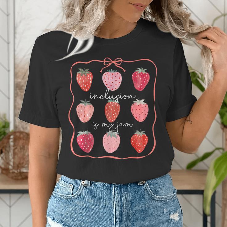 Inclusion Is My Jam Special Education Teacher Autism SPED Women's T-Shirt, funny gift Inclusion Is My Jam Special Education Teacher Autism SPED Women's T-Shirt, funny gift