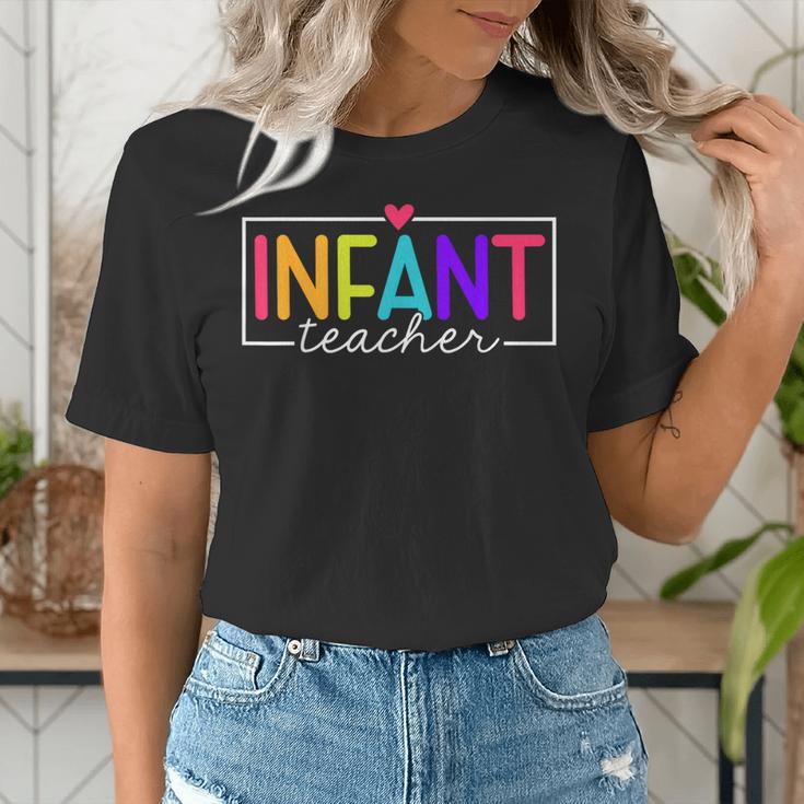 Infant Teacher Daycare Provider Childcare Teacher Women's T-Shirt, funny gift Infant Teacher Daycare Provider Childcare Teacher Women's T-Shirt, funny gift