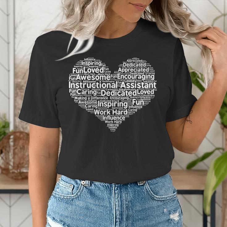 Instructional Assistant Teacher Appreciation T Shirt Women's T-Shirt, funny gift