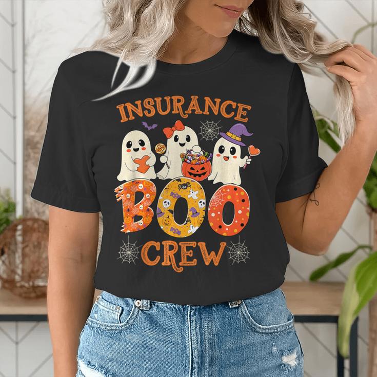 Insurance Boo Crew Halloween Spooky Costume Teacher Women's T-Shirt, funny gift Insurance Boo Crew Halloween Spooky Costume Teacher Women's T-Shirt, funny gift