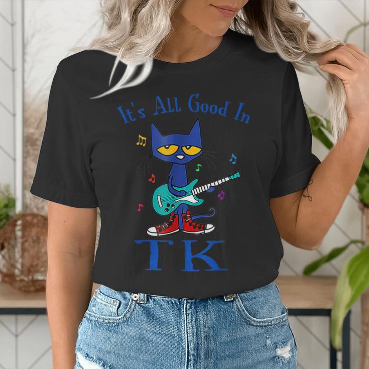 Its All Good In TK Cat Transitional Kindergarten Teacher Kid Women's T-Shirt, funny gift Its All Good In TK Cat Transitional Kindergarten Teacher Kid Women's T-Shirt, funny gift