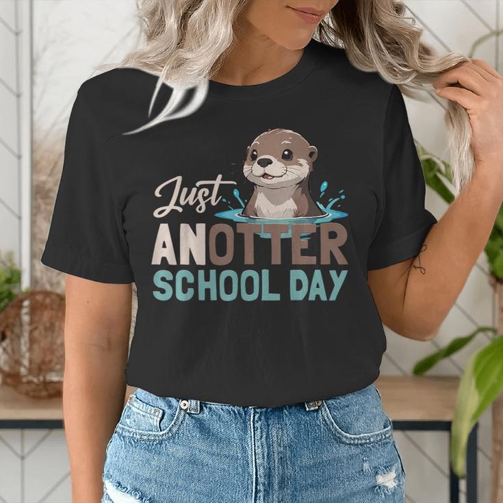 Just Anotter School Day Cute Otter Lover Teacher Student Women's T-Shirt, funny gift Just Anotter School Day Cute Otter Lover Teacher Student Women's T-Shirt, funny gift