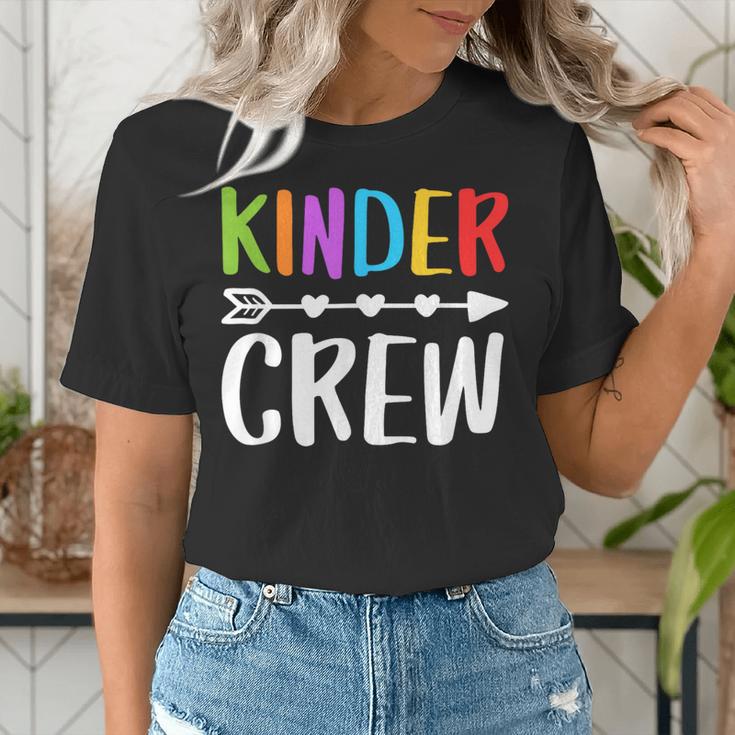 Kinder Crew Shirt Kindergarten Boy Girl Student Teacher Women's T-Shirt, funny gift Kinder Crew Shirt Kindergarten Boy Girl Student Teacher Women's T-Shirt, funny gift