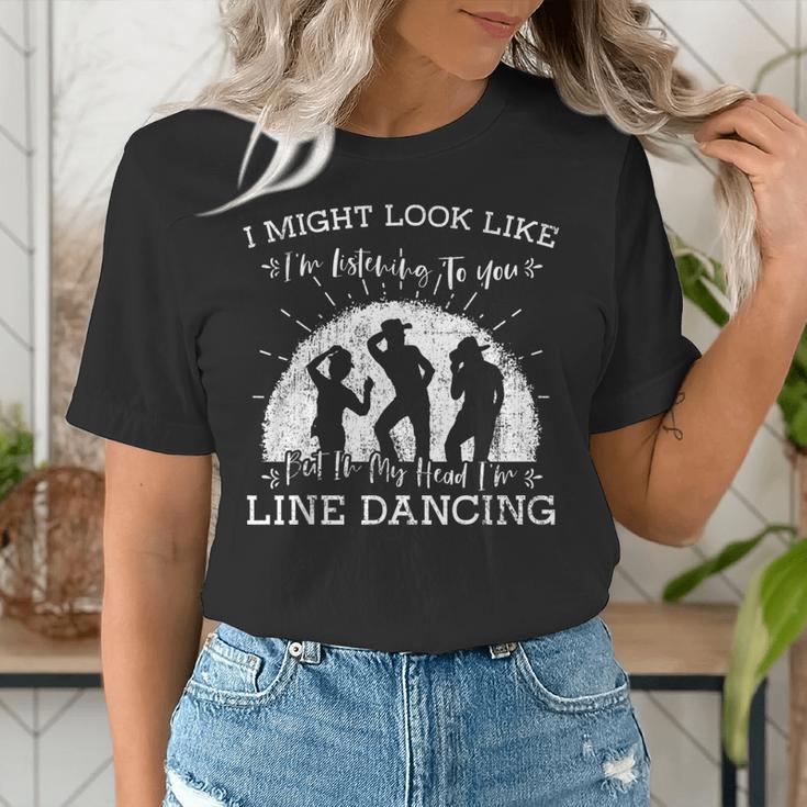 Line Dancing Choreographer Dance Teacher Group Performer Men Women Girls Kids Women's T-Shirt, funny gift Line Dancing Choreographer Dance Teacher Group Performer Men Women Girls Kids Women's T-Shirt, funny gift