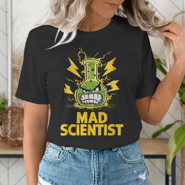 Mad Scientist Kids Youth Adult Science Teacher Chemistry Women's T-Shirt, Science Teacher Shirts, funny gift