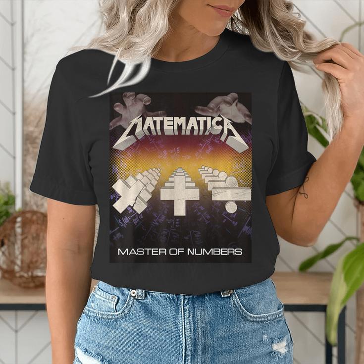 Matematica Master Of Numbers Math Teachers Puppets Parody Women's T-Shirt, funny gift Matematica Master Of Numbers Math Teachers Puppets Parody Women's T-Shirt, funny gift