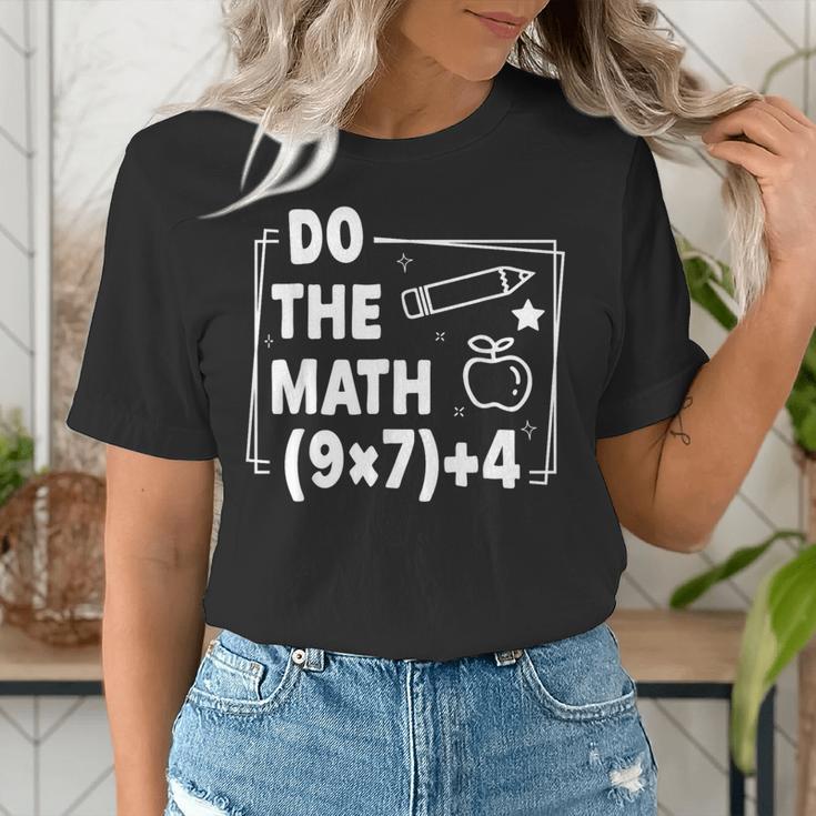 Do The Math 67 Meme PEMDAS Elementary Teacher Joke Women's T-Shirt, funny gift Do The Math 67 Meme PEMDAS Elementary Teacher Joke Women's T-Shirt, funny gift