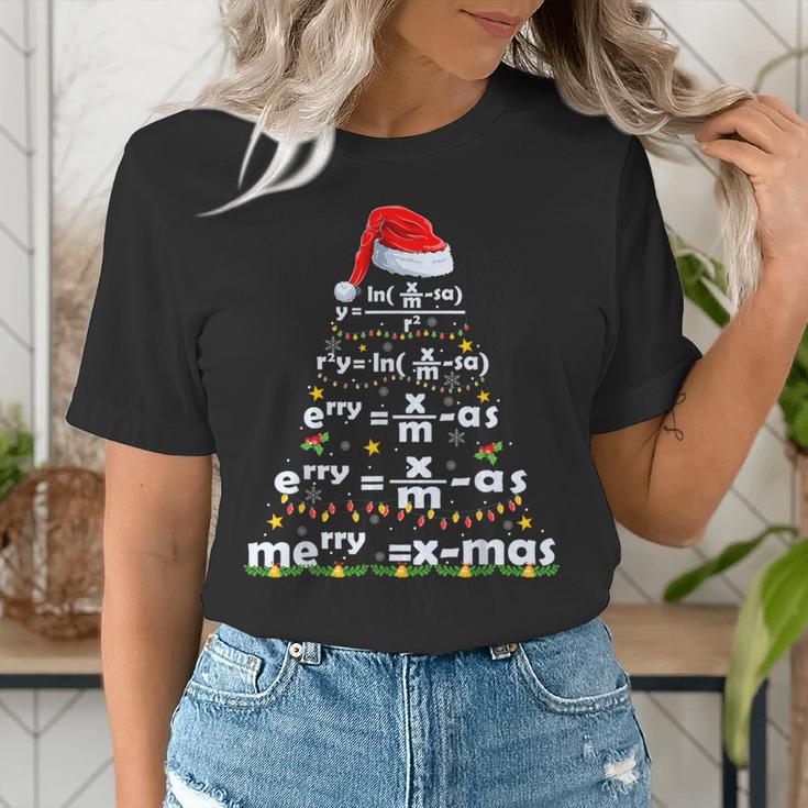 Math Equation Merry X-Mas Math Teacher Christmas Humor Men Women Kids Women's T-Shirt, funny gift Math Equation Merry X-Mas Math Teacher Christmas Humor Men Women Kids Women's T-Shirt, funny gift