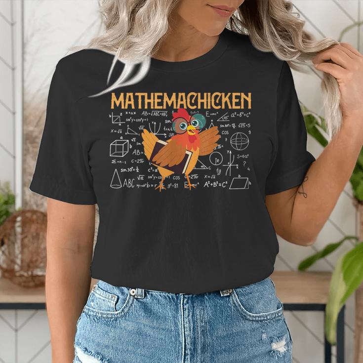 Math Nerd The Mathemachicken a Math Teacher Women's T-Shirt, funny gift Math Nerd The Mathemachicken a Math Teacher Women's T-Shirt, funny gift