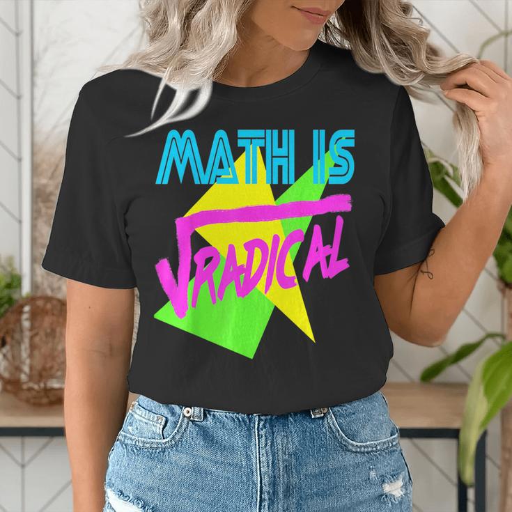 Math Is Radical Retro 80s Vintage Algebra Teacher Women's T-Shirt, funny gift Math Is Radical Retro 80s Vintage Algebra Teacher Women's T-Shirt, funny gift