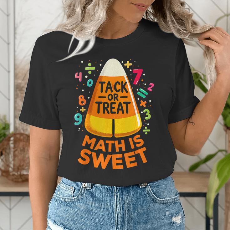 Math Teacher Halloween Costume Trick Or Treat Math Sweet Women's T-Shirt, funny gift Math Teacher Halloween Costume Trick Or Treat Math Sweet Women's T-Shirt, funny gift