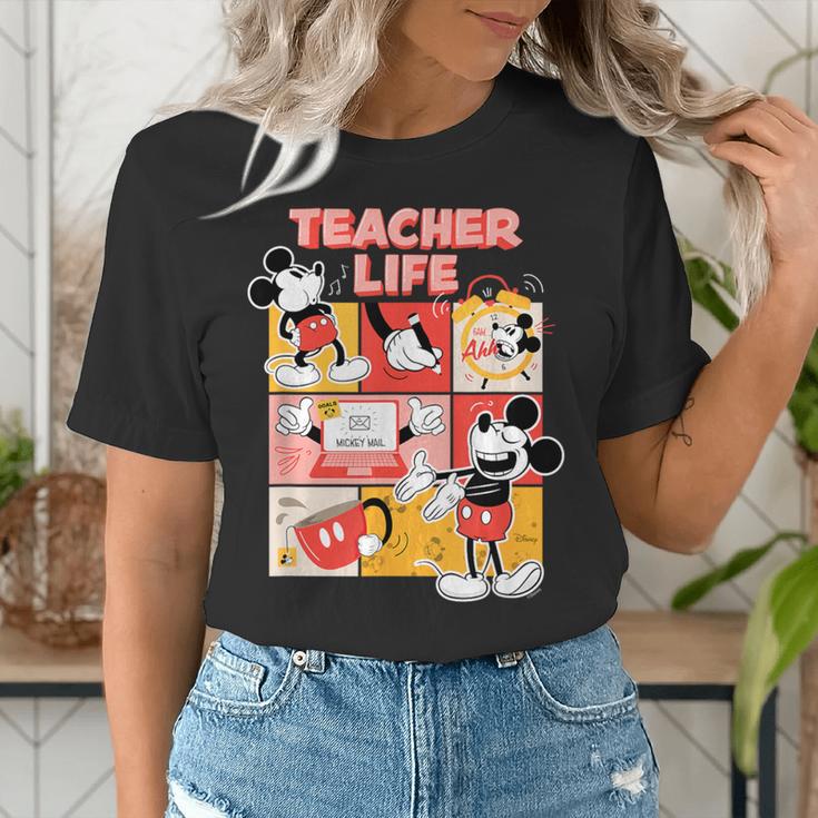 Mickey Mouse Teacher Life Women's T-Shirt, funny gift Mickey Mouse Teacher Life Women's T-Shirt, funny gift