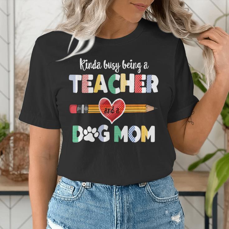 Mothers Day For Teacher Dog Lover Dog Mom Teacher Women's T-Shirt, funny gift Mothers Day For Teacher Dog Lover Dog Mom Teacher Women's T-Shirt, funny gift