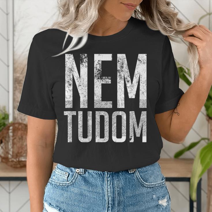 Nem Tudom Hungarian Teacher I Don't Know Men Women Girls Kids T-Shirt Women's T-Shirt, funny gift Nem Tudom Hungarian Teacher I Don't Know Men Women Girls Kids T-Shirt Women's T-Shirt, funny gift