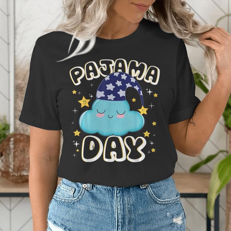 Pajama Day School Spirit Week Fun Cloud Teacher Student Women's T-Shirt, funny gift Pajama Day School Spirit Week Fun Cloud Teacher Student Women's T-Shirt, funny gift