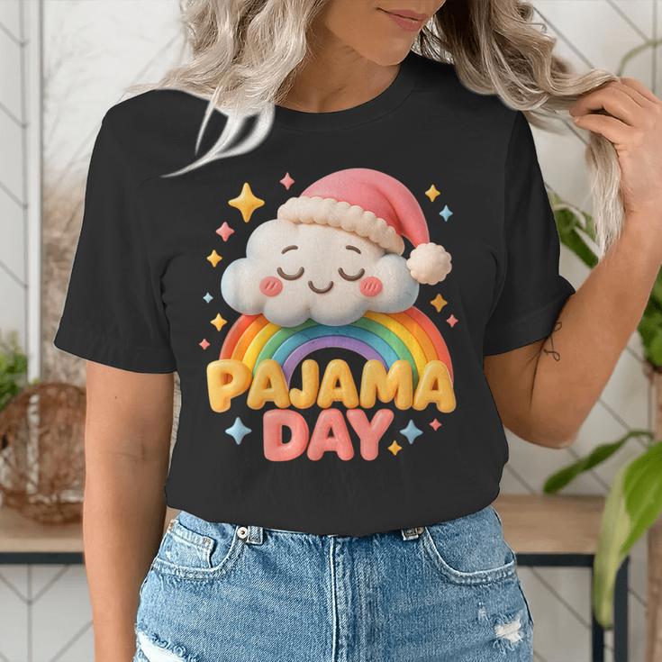 Pajama Day School Spirit Week Sleepy Cloud Teacher Student Women's T-Shirt, funny gift Pajama Day School Spirit Week Sleepy Cloud Teacher Student Women's T-Shirt, funny gift