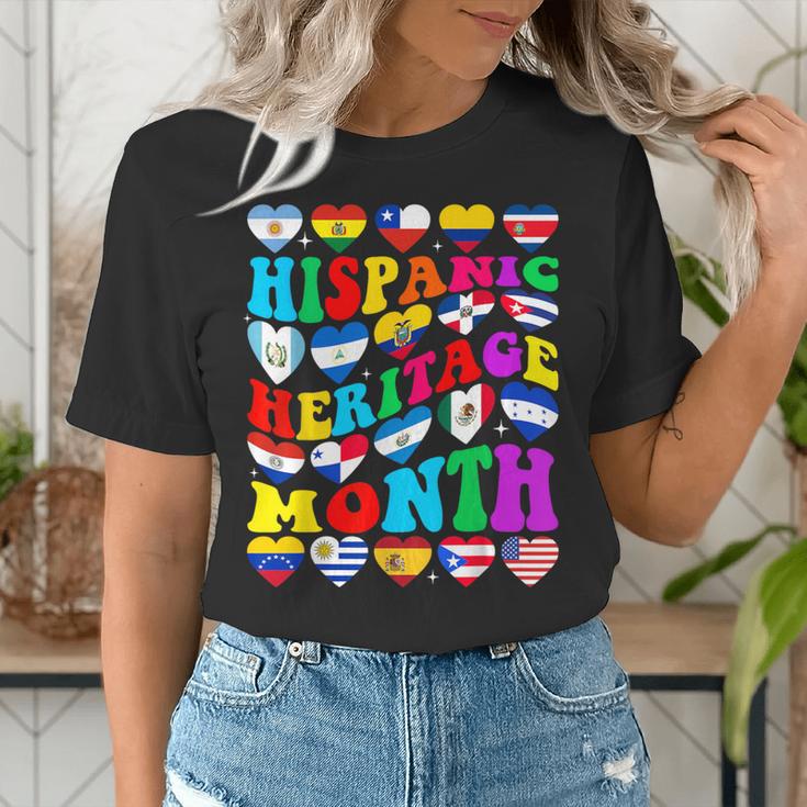 Hispanic Heritage Month 2025 Latino Puerto Rico Teacher Kids Women's T-Shirt, funny gift Hispanic Heritage Month 2025 Latino Puerto Rico Teacher Kids Women's T-Shirt, funny gift