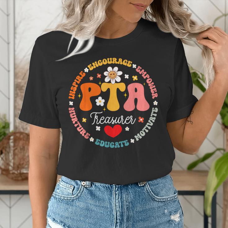 Parents Teacher Association Team Supporter PTA Treasurer For Men Women Girls Kids Women's T-Shirt, funny gift