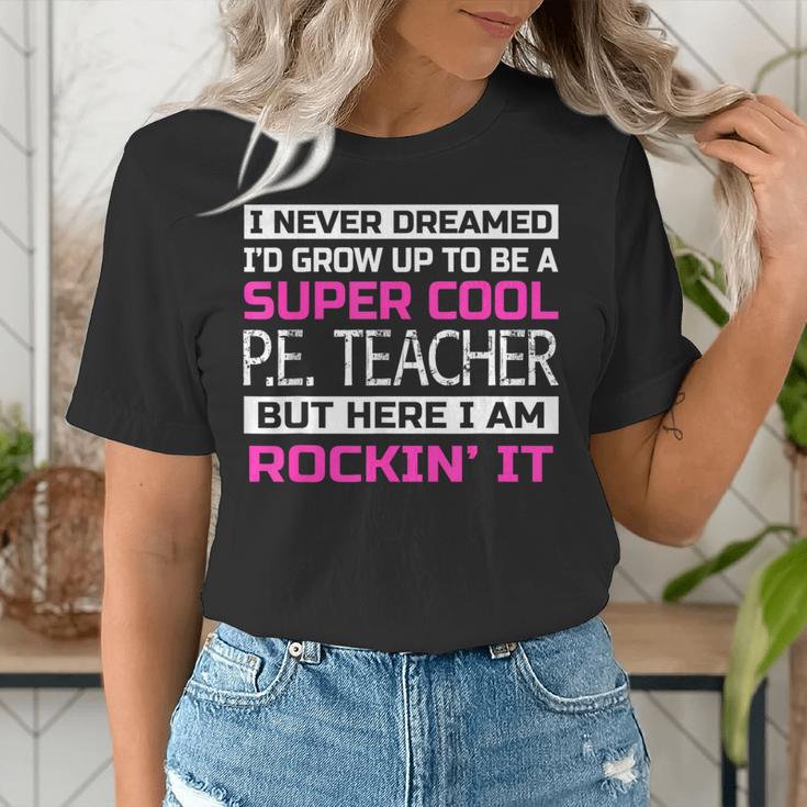 PE Teacher Shirt Physical Education Teacher Women's T-Shirt, Pe Teacher Shirts, funny gift