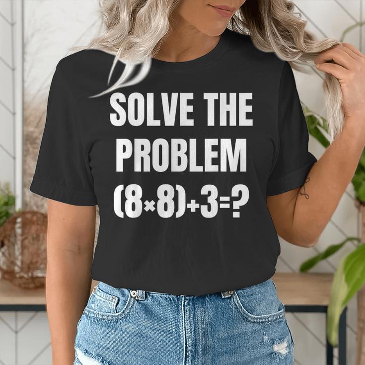 PEMDAS Math Problem 67 Meme Elementary Teacher Joke Women's T-Shirt, funny gift PEMDAS Math Problem 67 Meme Elementary Teacher Joke Women's T-Shirt, funny gift