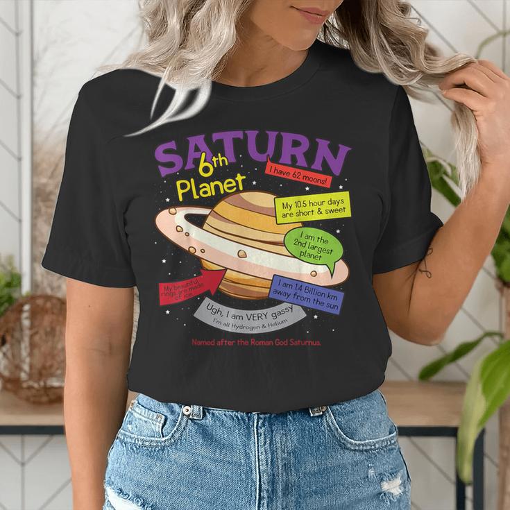Perfect Planets Teachers Shirts Saturn For Solar System Women's T-Shirt, funny gift