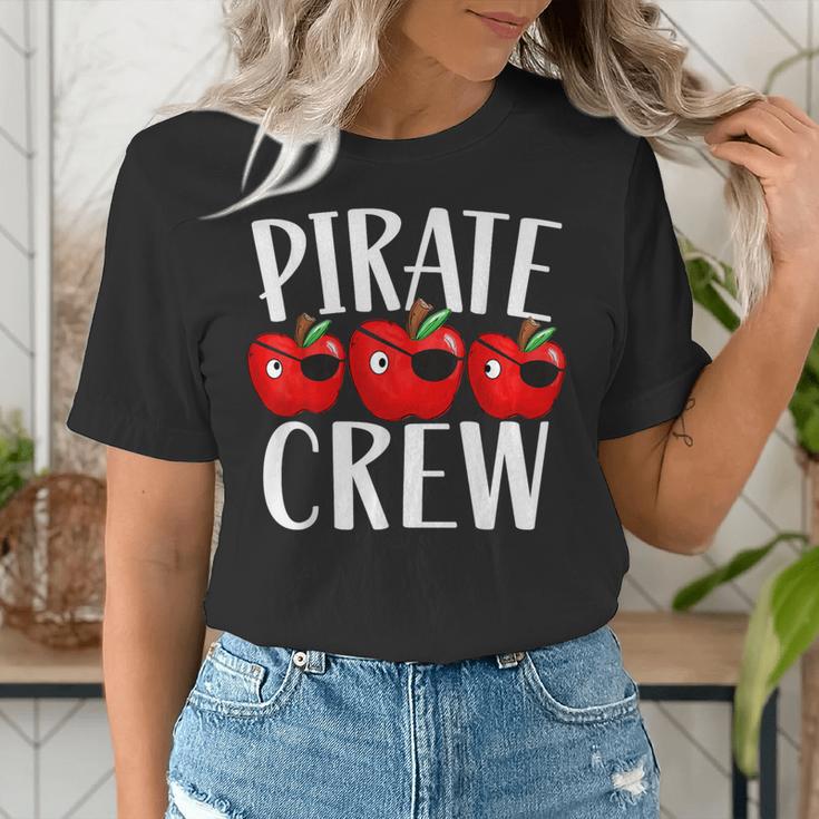 Pirate Crew Pirate Teacher Team Squad Talk Like A Pirate Day For Men Women Kids Women's T-Shirt, funny gift Pirate Crew Pirate Teacher Team Squad Talk Like A Pirate Day For Men Women Kids Women's T-Shirt, funny gift