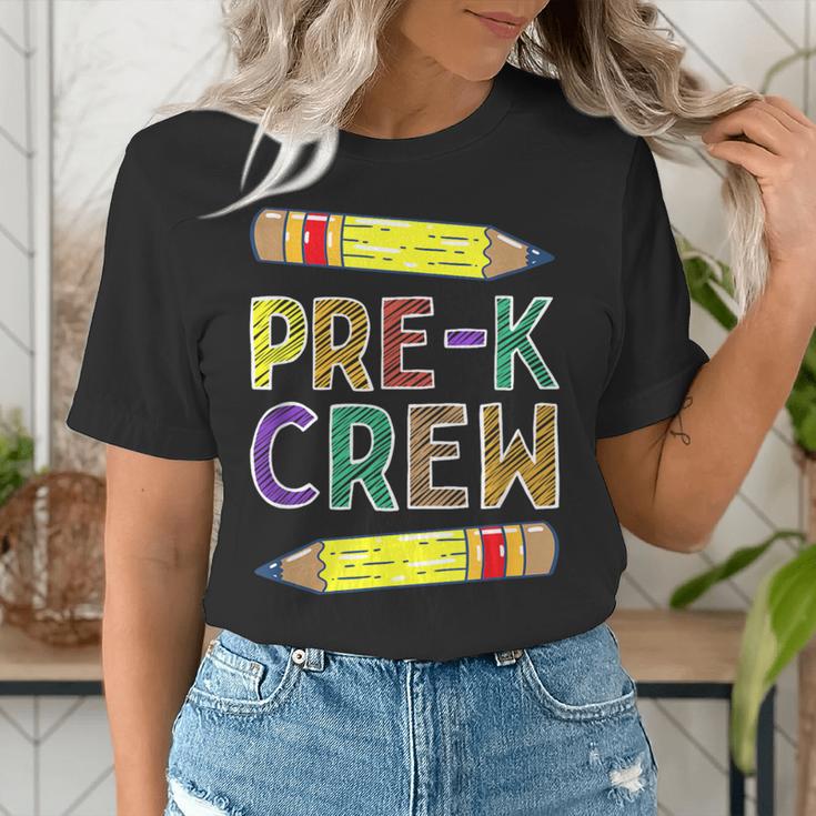 Pre-K Crew PreK Teachers Back To School Women's T-Shirt, funny gift Pre-K Crew PreK Teachers Back To School Women's T-Shirt, funny gift