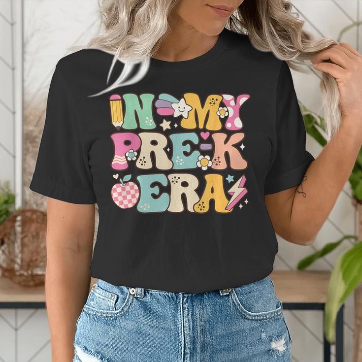 In My Pre-K Era Girl Back To School Cute PreSchool Teacher Women's T-Shirt, funny gift