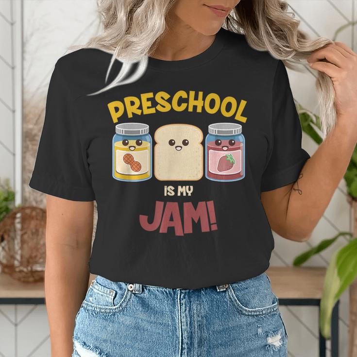 Preschool Is My Jam Teacher Shirt Women's T-Shirt, funny gift