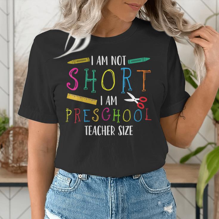Preschool Teacher Short Pre-K Teacher Women's T-Shirt, funny gift Preschool Teacher Short Pre-K Teacher Women's T-Shirt, funny gift