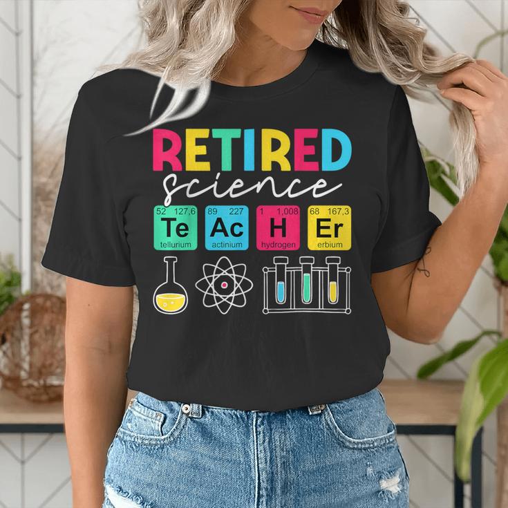 Retired Science Teacher Periodic Table Teacher Life Women's T-Shirt, Science Teacher Shirts, funny gift Retired Science Teacher Periodic Table Teacher Life Women's T-Shirt, Science Teacher Shirts, funny gift