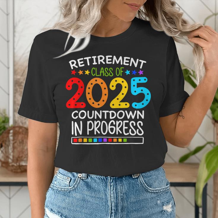 Retirement Class Of 2025 Teacher Countdown Loading Teacher Women's T-Shirt, funny gift Retirement Class Of 2025 Teacher Countdown Loading Teacher Women's T-Shirt, funny gift