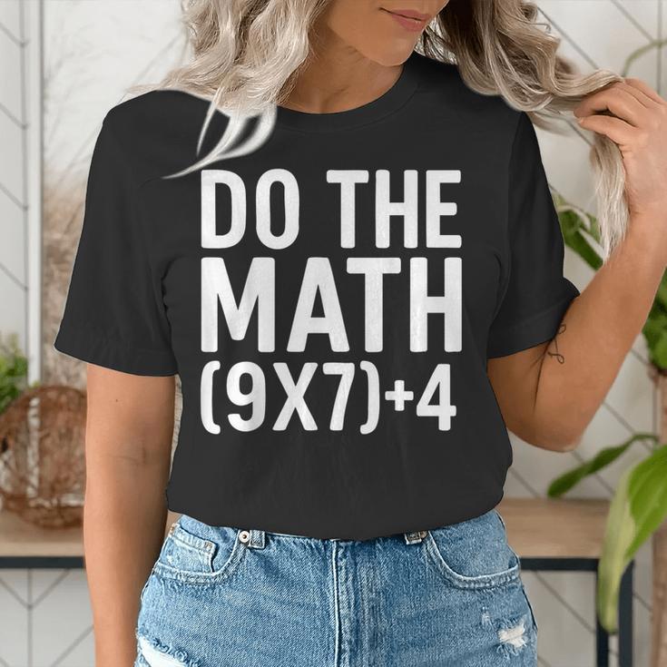 Retro Do The Math Teacher For Men Women Kid Boy Girl Women's T-Shirt, funny gift Retro Do The Math Teacher For Men Women Kid Boy Girl Women's T-Shirt, funny gift