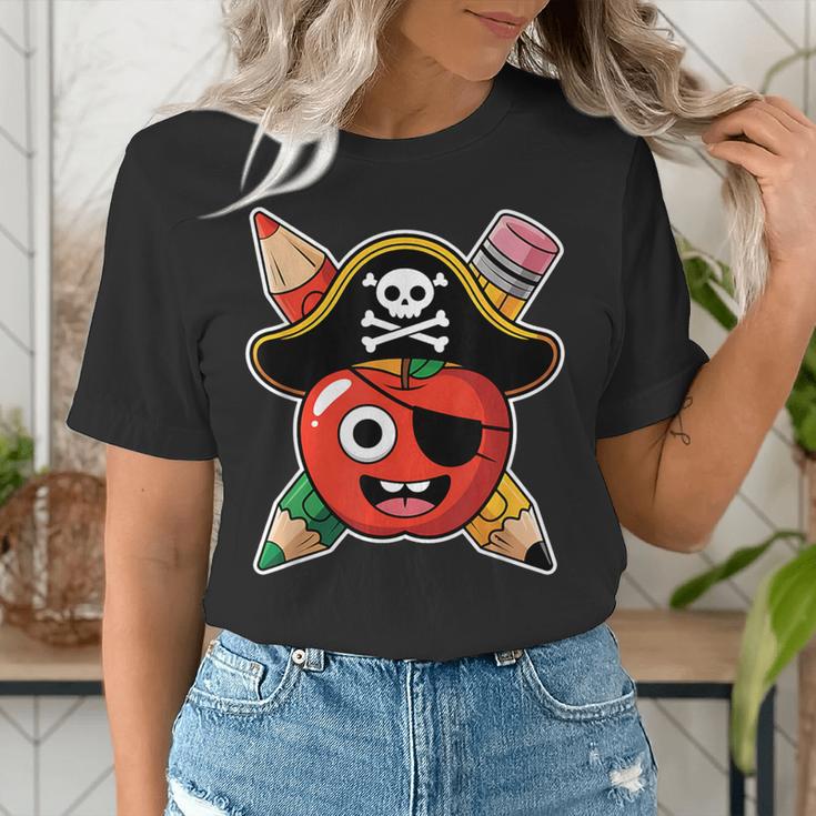School International Talk Like A Pirate Day Pirate Teacher Women's T-Shirt, funny gift School International Talk Like A Pirate Day Pirate Teacher Women's T-Shirt, funny gift
