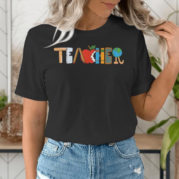 School Teacher Men And Women Back To School Teachers Women's T-Shirt, funny gift School Teacher Men And Women Back To School Teachers Women's T-Shirt, funny gift